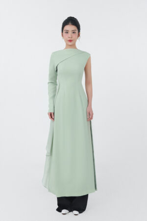 Mint Cascade Ao Dai 3