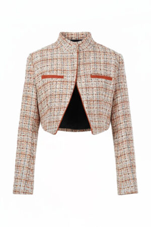 Cropped Tweed Jacket