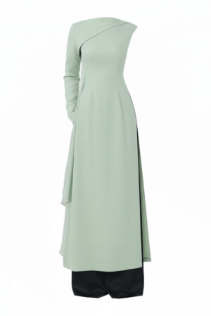 Mint Cascade Ao Dai