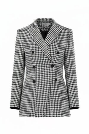 Tweed Double-Breasted Blazer
